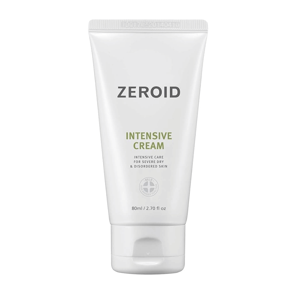 ZEROID Intensive Cream είναι μια εντατική κρέμα προσώπου για πολύ ξηρό, ευαίσθητο δέρμα με κατεστραμμένο επιδερμιδικό φραγμό. Ενυδατώνει σε βάθος, ενισχύει τον προστατευτικό φραγμό του δέρματος και βοηθά στην ανακούφιση από την αίσθηση τραβήγματος και ερεθισμού για άνεση που διαρκεί.