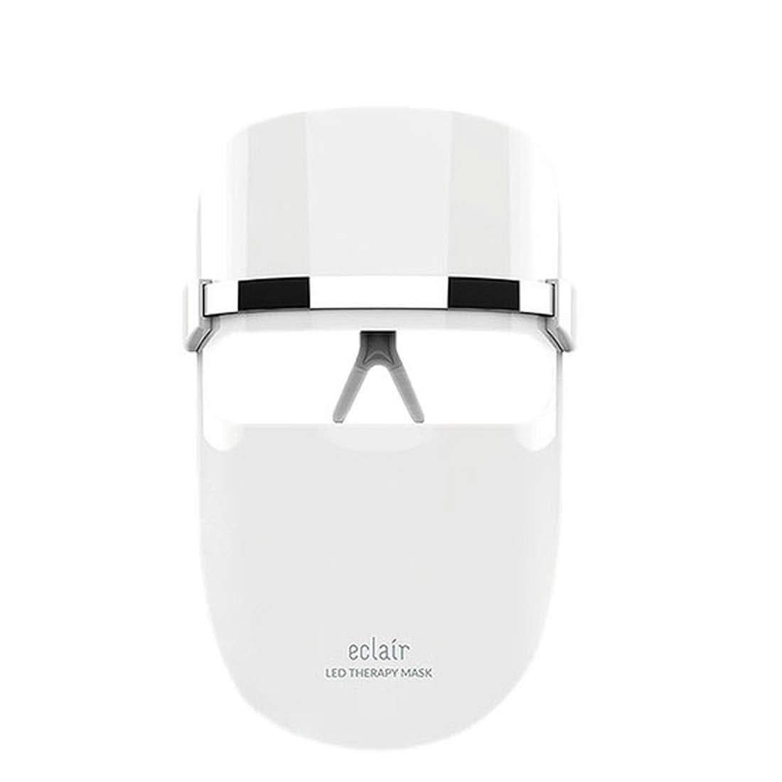 Ένα ECLAIR LED Therapy Mask σε λευκό φόντο με βελτιώσεις δέρματος.