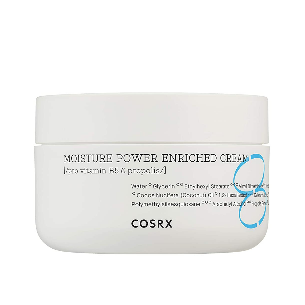 COSRX Moisture Power Enriched Cream 50ml για ενυδάτωση ξηρού δέρματος.