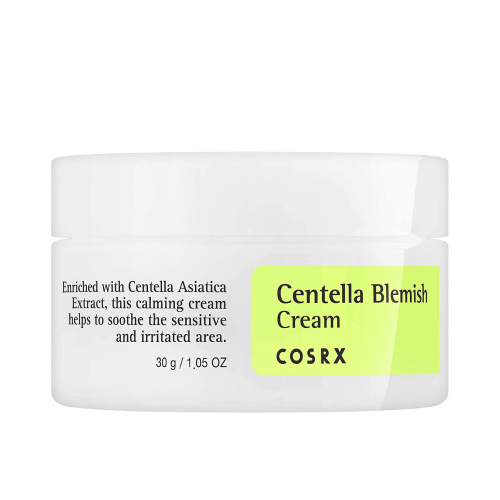 COSRX Centella Blemish Cream 30ml, τέλειο για επιδερμίδα με τάση ακμής.