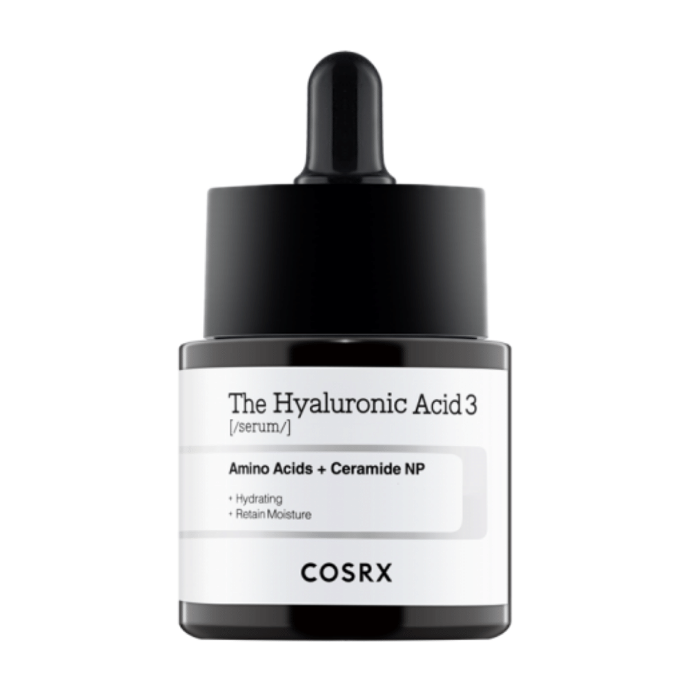 COSRX Το Υαλουρονικό Οξύ 3 Ορός 20ml ενισχύει το ενυδατικό φράγμα του δέρματος.