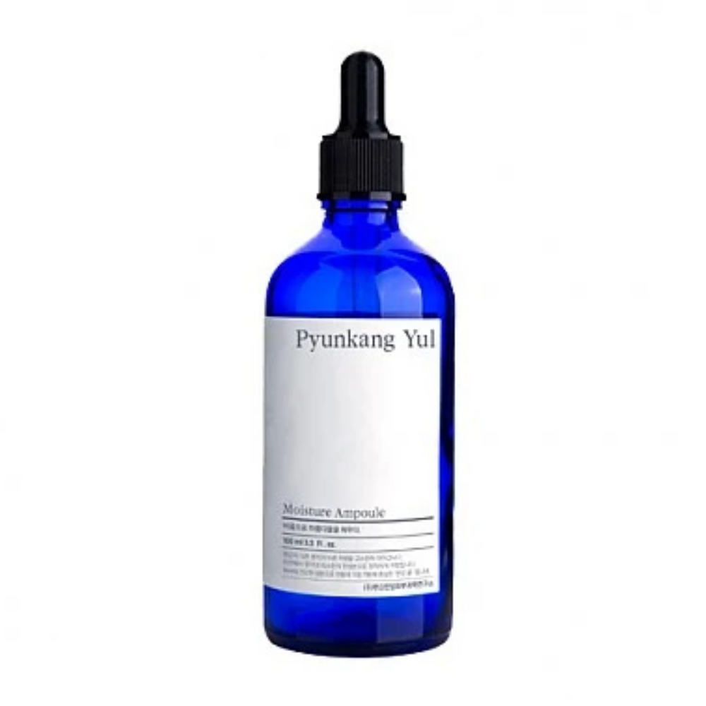 Ένα μπουκάλι Pyunkang Yul Moisture Ampoule 100ml για ευαίσθητο δέρμα.